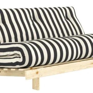 Schlafsofa ROOTS 160 Bold Stripes Sofa Kiefer massiv unbehandelt, Karup