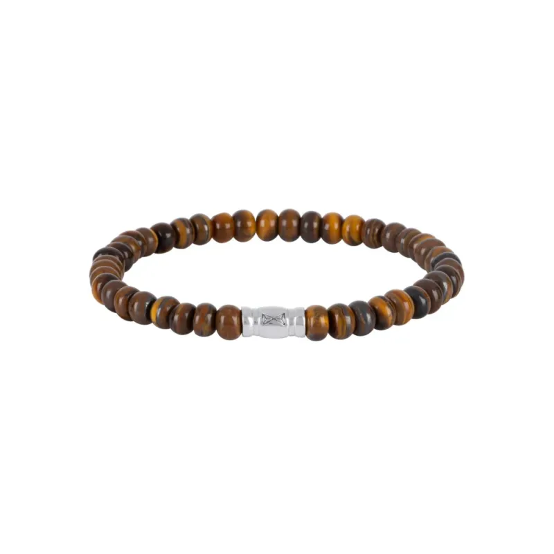 AZE Jewellery Herrenarmband Grand Teton Oval Braun
