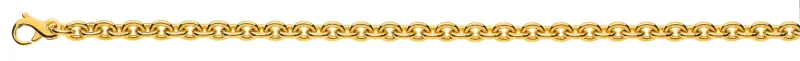 Collier Rundanker Gelbgold 750 3.9mm 45cm