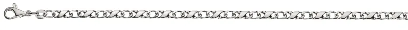 Armband poliert Weissgold 750 ca. 3.5 mm