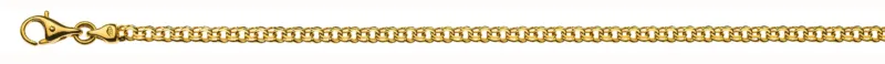 Armband Garibaldi Gelbgold 750 ca. 3,2mm