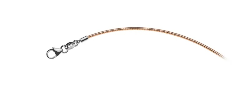 Collier Omega Rotgold 750 ca. 1.4mm 45cm
