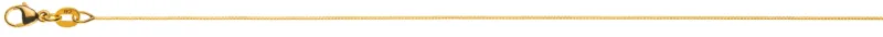 Collier Venezianer diamantiert Gelbgold 750 ca. 0.6mm