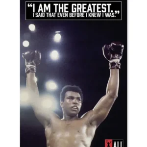 Muhammad Ali Poster I Am The Greatest