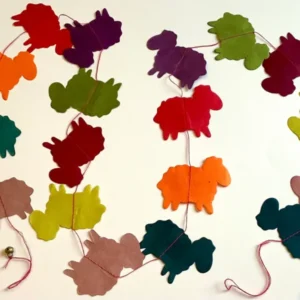 Papier-Mobile Schafe Lamm Lamalí° - Polly Paper - Umweltfreundliche Schreibwaren