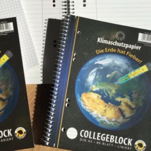 Collegeblock A5 liniert Klimaschutzpapier