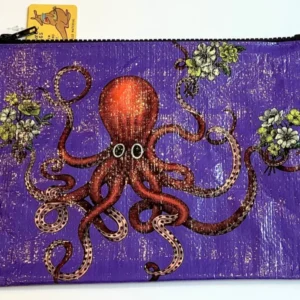 Zipper pouch Octopus (BlueQ) 19x24cm