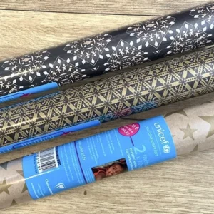 Geschenkpapierrolle Unicef 0,7x2m Recycling