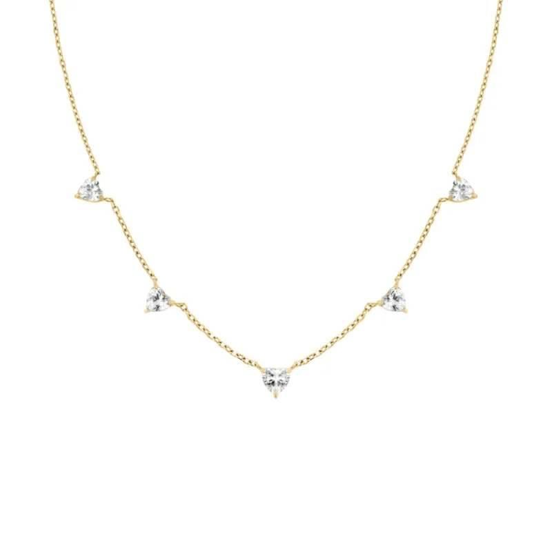 Rosefield Halskette Klassisch Gold