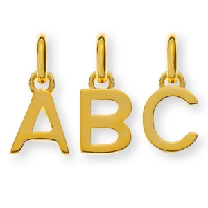 Anhänger Buchstabe Gelbgold 750 ca. 7x9mm