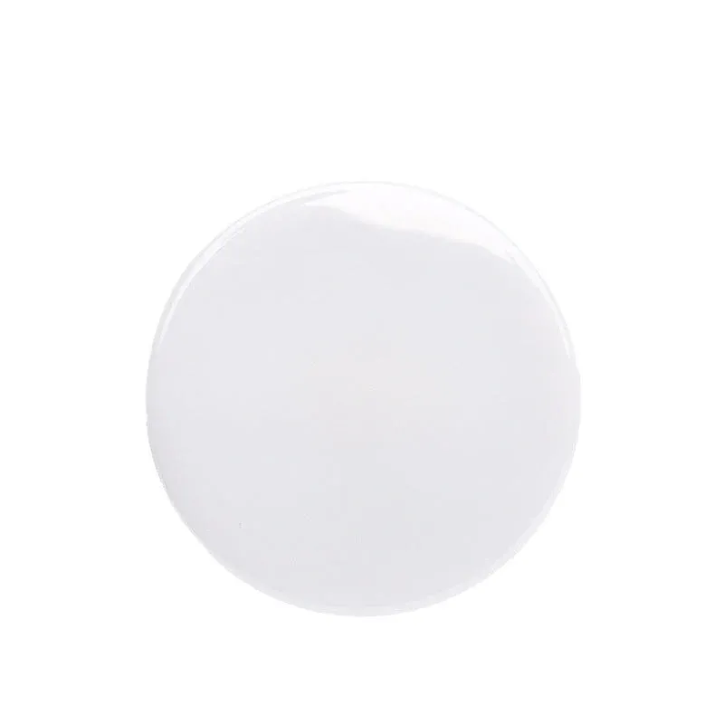15-25mm Black White Flat Ceramic Buttons with Shank for Suits Coats 6pcs