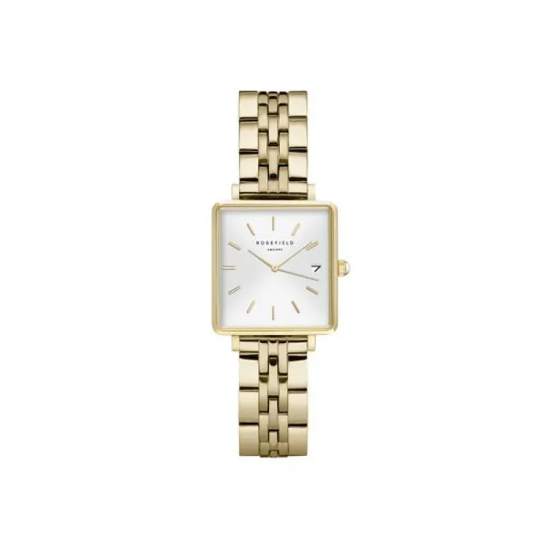 Rosefield Damenuhr The Mini Boxy Gold