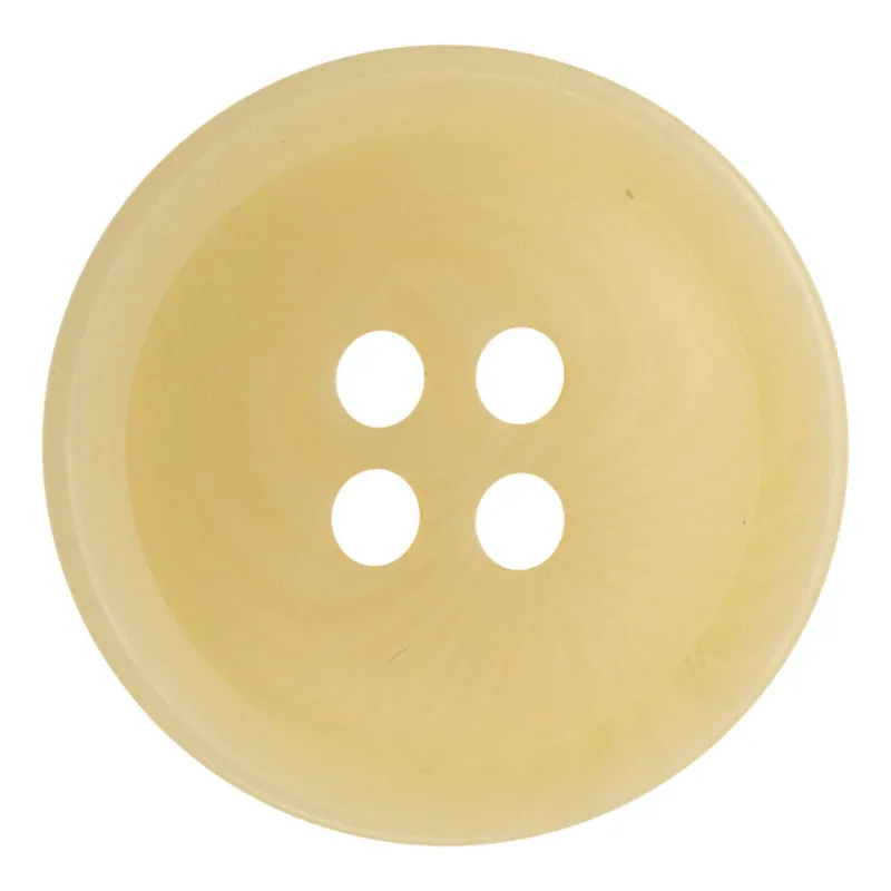 15/20mm Yellow Resin Buttons with Imitated Fruit Texture 40pcs