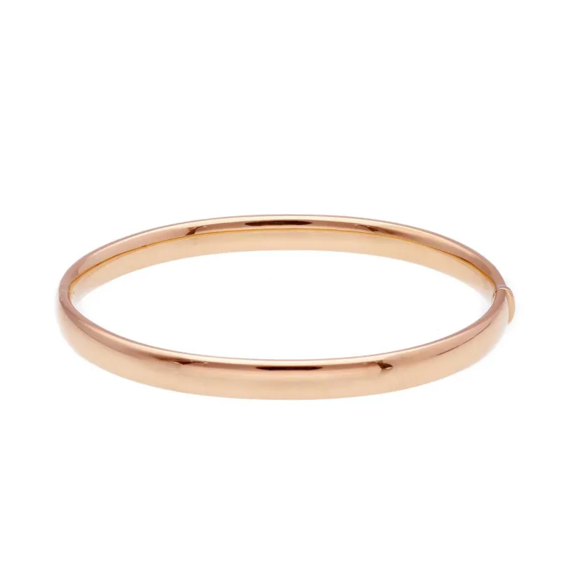 Armreif aus 18 Karat Roségold Comfort 5.60 × 3.00 mm - 265774