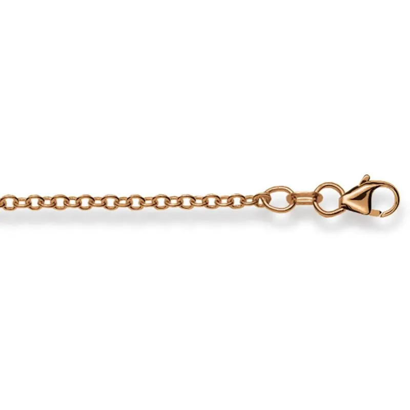 Collier Anker Rund Rotgold 750 | 2 mm