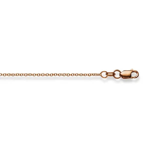 Collier Anker Rund Rotgold 750 | 1.5 mm