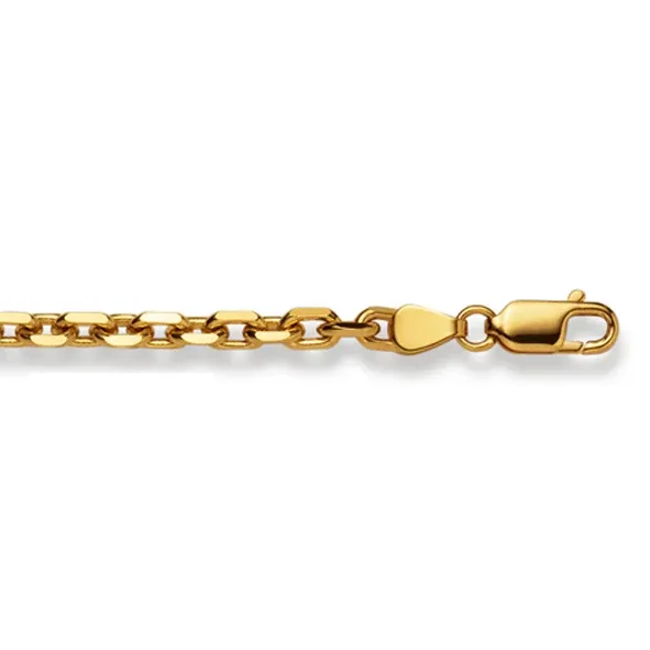 Elegantes Collier aus 750 Gelbgold