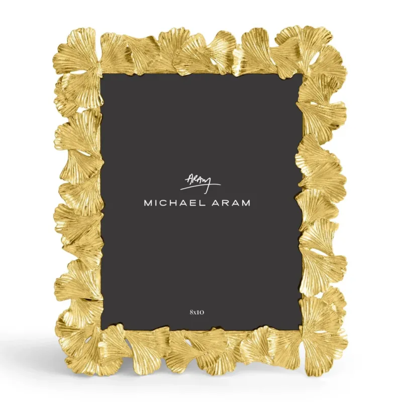 Golden Ginkgo Frame Photo by Michael Aram - |VESIMI Design|