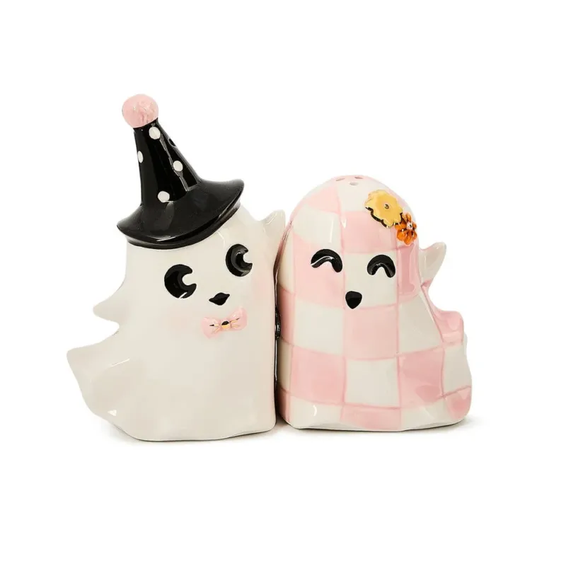 Hocus Pocus Ghost Salt & Pepper Set by MacKenzie-Childs