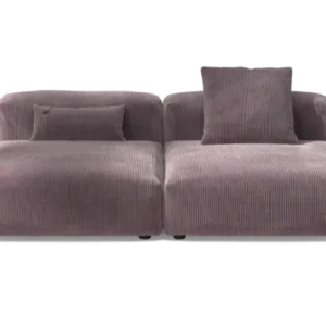 vetsak | Sofa Set 01 Large - Cord Velour - Blossom | Modular Sofa | 3.5 Seater