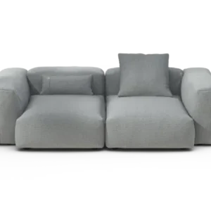 vetsak | Sofa Set 02 Medium - Ridge - Limestone | Modular Sofa | 2.5 Seater | Big Sofa