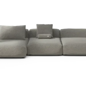 vetsak | Sofa Set 04 - Pebble - Platinum | Modular Sofa | 5 Seater | Big Sofa