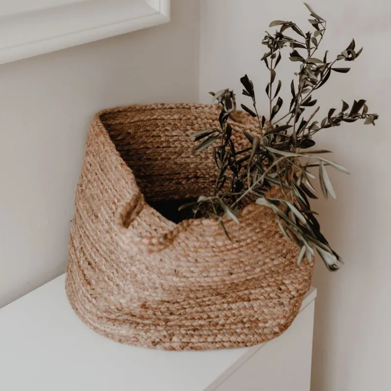 Aufbewahrungskorb aus Jute Groß