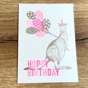 Postkarte Hoppy Birthday (Togethery)