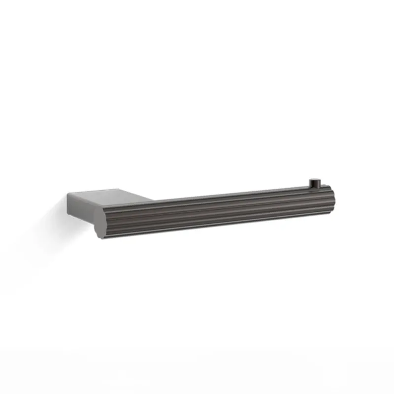 Luxury Aluminium Toilet Paper Holder Dark Brown Mocca by Decor Walther - |VESIMI Design| Luxury Bathrooms and Home Decor