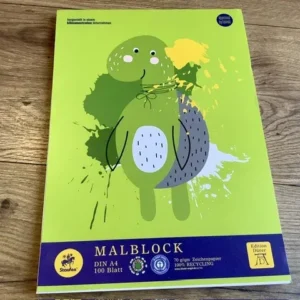 Malblock A4 100 Blatt 70g Recyclingpapier - Polly Paper - Umweltfreundlicher Schulbedarf in Berlin-Mitte