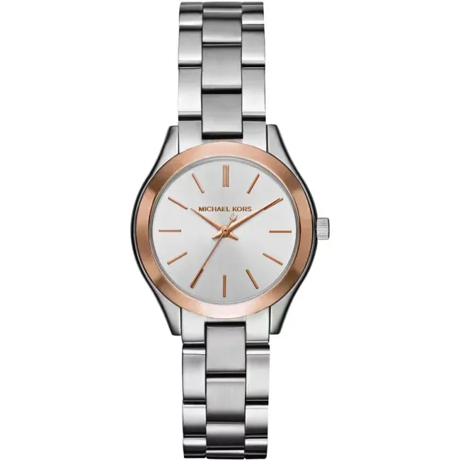 Michael Kors Mini Slim Runway Silver Damenuhr - MK3514