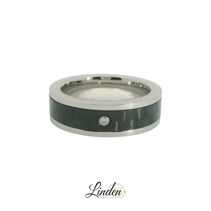 Partnerringe Carbon & Stahl - CSB-014/6