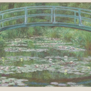 Japanese Footbridge 1899 von Claude Monet