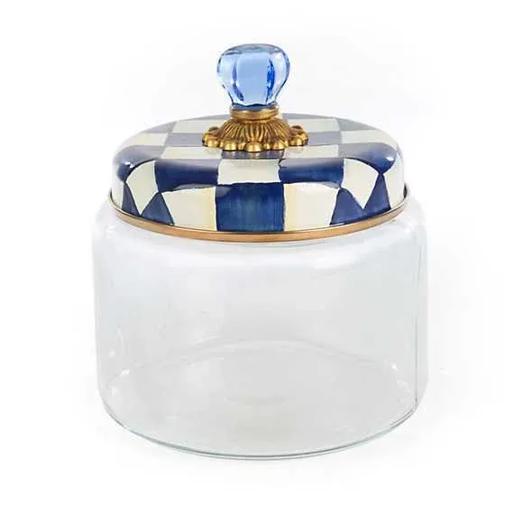 Royal Check Medium Kitchen Canister by MacKenzie-Childs