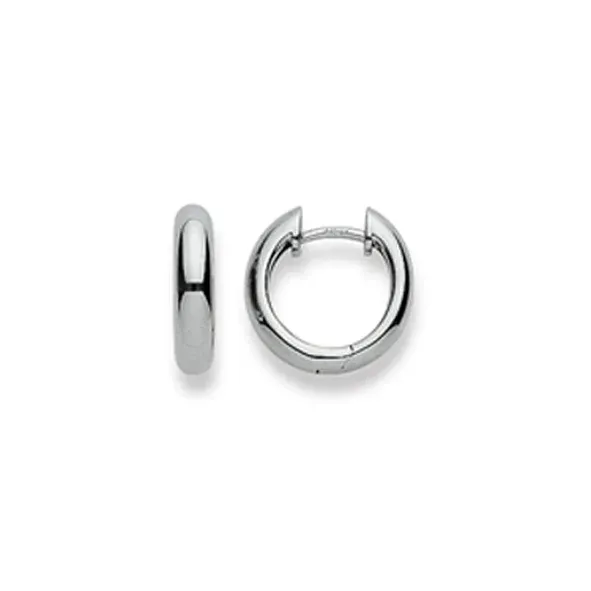 Scharnier-Creolen Weissgold 15 mm 750 Weissgold - 1264.04092/1501