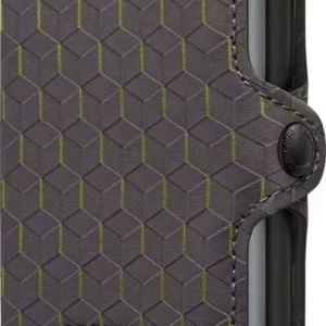 Secrid Twinwallet Optical mit Gravur - TOp-Grey-Yellow