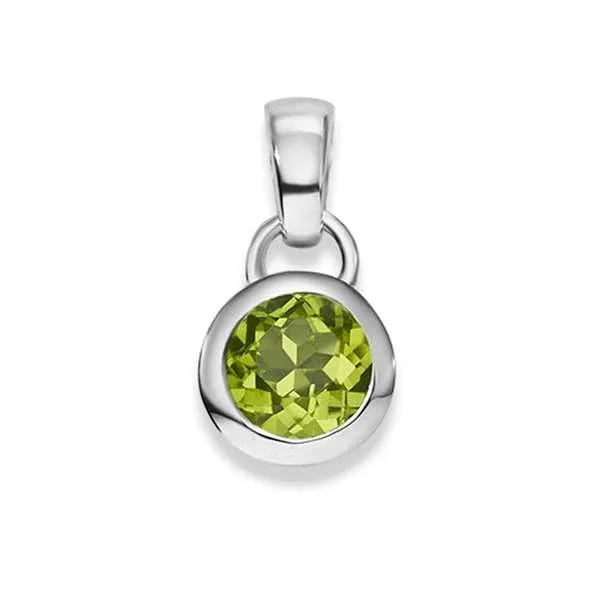 Silver Classics 2021 Anhänger 925 Silber Weiss mit Peridot - 6251.08201/0003