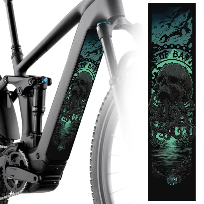 Sons of Battery® - E-MTB Brand & Community Folien & Sticker Octobike - Akku Abdeckung Cover Sticker Universal / Schutzfolie (Kopie) E-Bike-Community