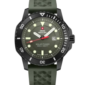 Swiss Military Swiss Solar Sportuhr Schwarz Grün - SMS34102.06