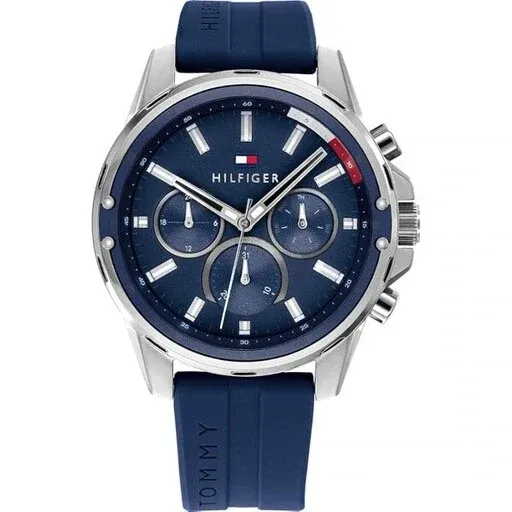 Tommy Hilfiger Ryan Blau Herrenuhr - 1791991