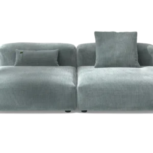 vetsak | Sofa Set 01 Large - Cord Velour - Mint | Modular Sofa | 3.5 Seater