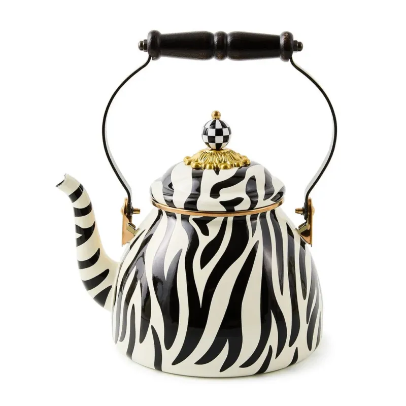 Zebra 2 Quart Tea Kettle Limited Edition
